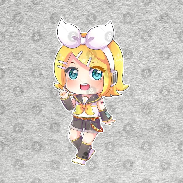 VOCALOID Kagamine Rin chibi by Nadi-chan16